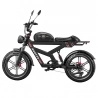 DUOTTS F20 Electric Bike, 750W Motor, 52V 27Ah Battery, 20*4.0 Inch Fat Tires, 50km/h Max Speed, Turn Signal