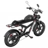 DUOTTS F20 Electric Bike, 750W Motor, 52V 27Ah Battery, 20*4.0 Inch Fat Tires, 50km/h Max Speed, Turn Signal