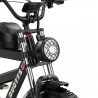 DUOTTS F20 Electric Bike, 750W Motor, 52V 27Ah Battery, 20*4.0 Inch Fat Tires, 50km/h Max Speed, Turn Signal