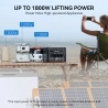 Flashfish T1200s Portable Power Station  768Wh LiFePO4 Battery  1200W AC  2400W Surge   Fast Charging  100W USB-C  14 Ports  Bu