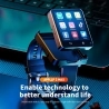 LOKMAT APPLLP 2 MAX Detachable Smartwatch  4GB RAM 64GB ROM  2 64-inch Screen  Android 11  Support 4G/5G SIM  Bluetooth Connect