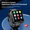 LOKMAT APPLLP 2 MAX Detachable Smartwatch  4GB RAM 64GB ROM  2 64-inch Screen  Android 11  Support 4G/5G SIM  Bluetooth Connect