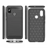 Xiaomi Mi8 High-quality Phone Case Brushed Carbon Fiber Drop-resistance - Black