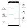 Hat-Prince ENKAY Tempered Glass Film For Xiaomi Mi A2/6X 0.26mm 2.5D Explosion-proof Membrane - Black