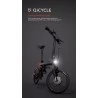 Xiaomi QICYCLE EF1 E-Bike Faltbares Mountainbike (Globale Version)