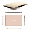 YEPO 737A Laptop Intel Apollo Lake J3455 Quad-Core 13,3 Zoll 1920 x 1080 Windows 10 6GB RAM 256GB SSD - Gold (US Plug )