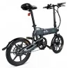 FIIDO D2 Folding Electric Moped Bike Three Riding Modes 16 Inch Tires 250W Motor 25km/h 7.8Ah Lithium Battery 20-35KM Ra