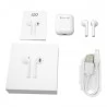 i10 TWS Bluetooth 5.0 Earbuds Button Control About 4 Hours Working Time - White