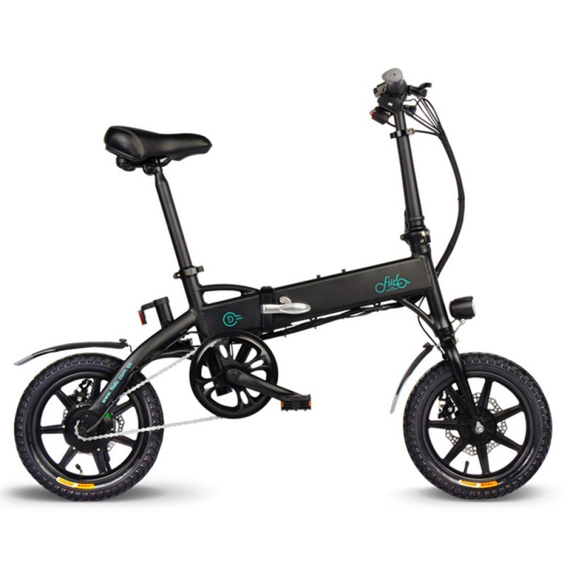 FIIDO D1 Folding Electric Moped Bike -10.4Ah Lithium Battery - GEEKMAXI.COM
