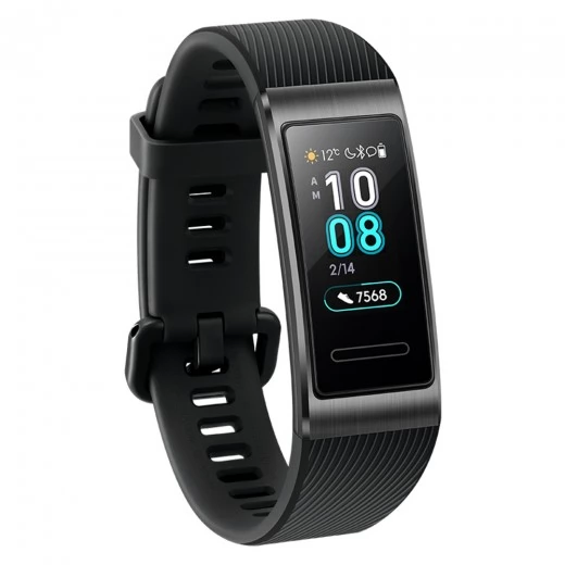 Huawei Band 3 Pro Smart Bracelet 0.95 Inch AMOLED Screen Built-in GPS Heart Rate Sleep Monitor 5ATM Waterproof - Black