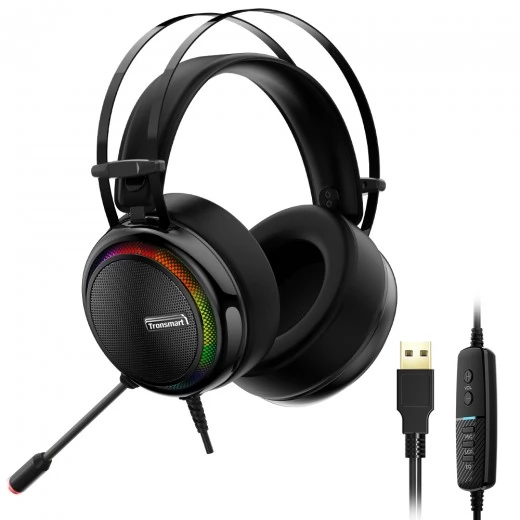 Tronsmart Glary virtuele 7.1 Surround-geluid gaming headset