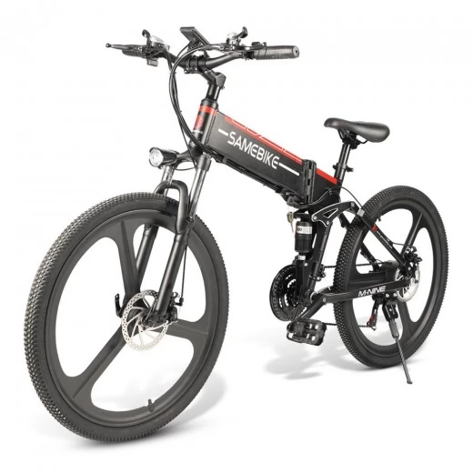 

Samebike LO26 26" Tire Smart Foldable Moped Electric Bike - 350W Motor & 48V 10Ah Battery