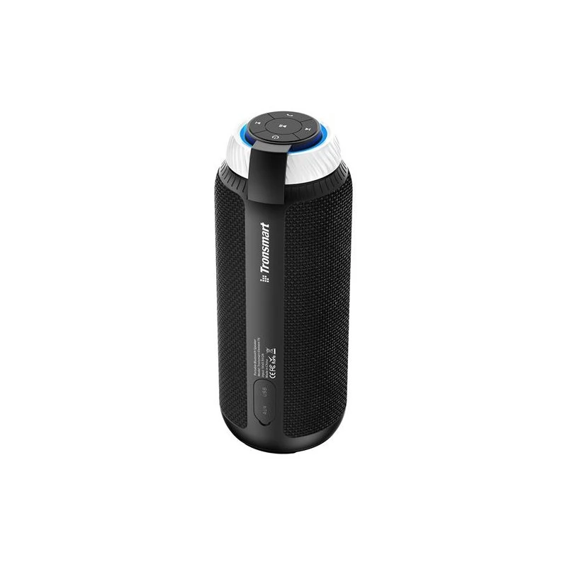 microscoop Eerlijk alleen Tronsmart Element T6 25W draagbare Bluetooth Stereo Speaker met 360 graden  geluid met microfoon - Zwart - GEEKMAXI.COM