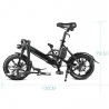 FIIDO D3 Foldable Electric Moped Bike - 10.4Ah Lithium Battery