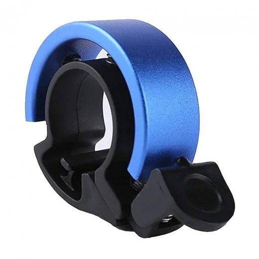 Q Design Bicycle Bell Aluminum Alloy Handlebar Bell Safety Alarm Horn 22.2-22.8 mm Ringbell - Blue