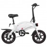 DYU D3+ 14" Tire Foldable Moped Electric Bike - 240W Brushless Motor & 10AH Lithium Battery