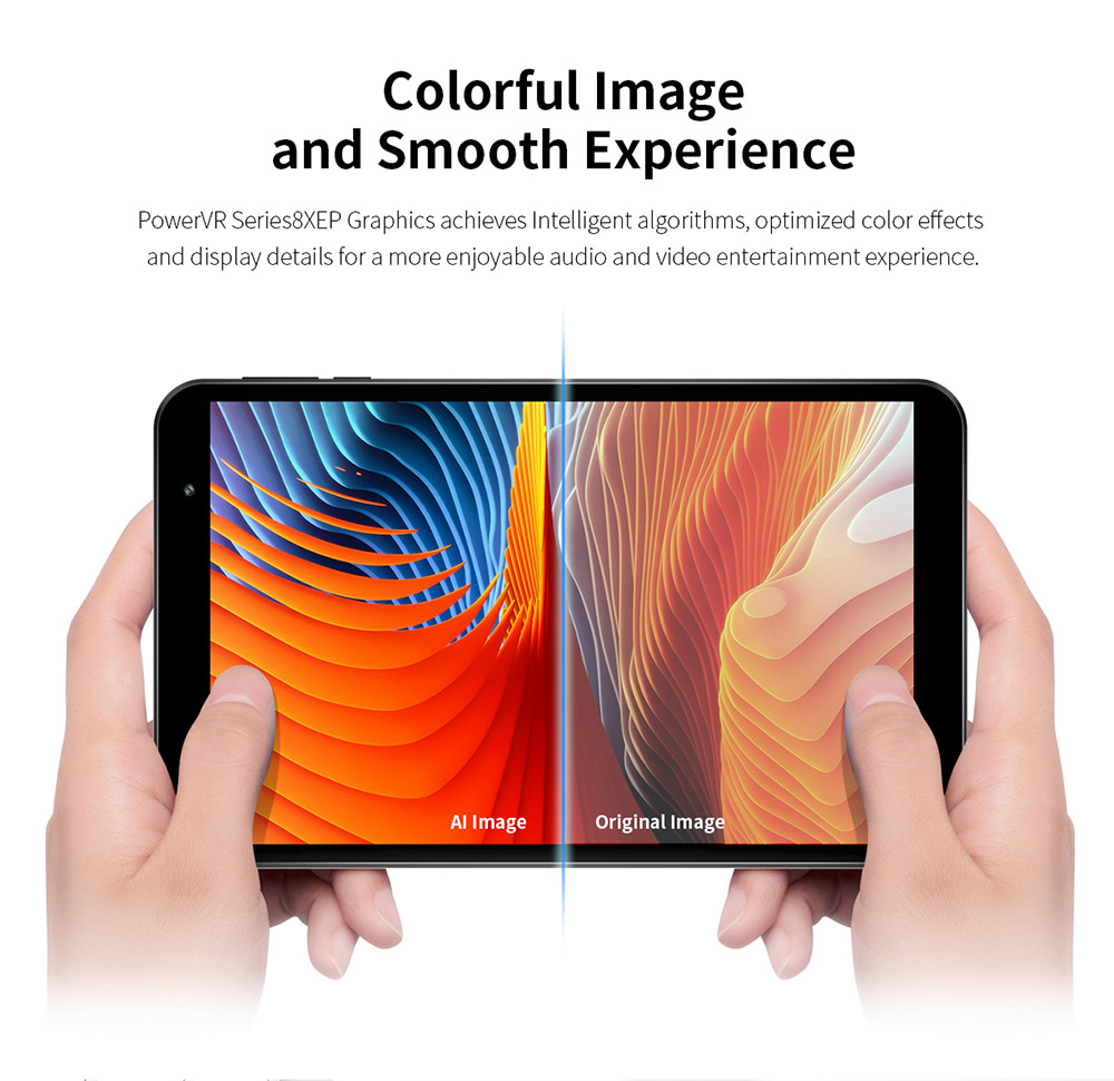 Teclast P80X Dual 4G Phablet Spreadtrum SC9863A Octa-Core 8" IPS Screen  2GB RAM 16GB ROM Built-in GPS Android 9.0 - Black