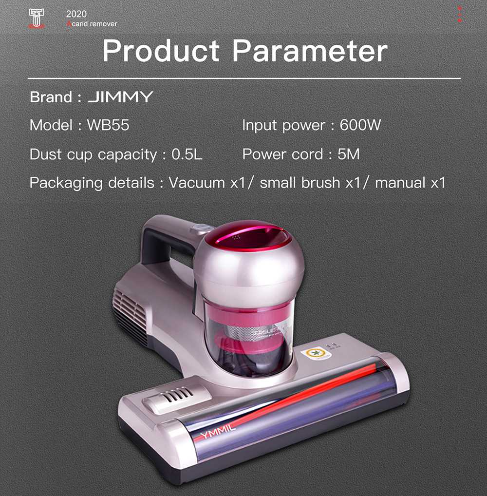 Xiaomi JIMMY WB55 Professional Grade 
