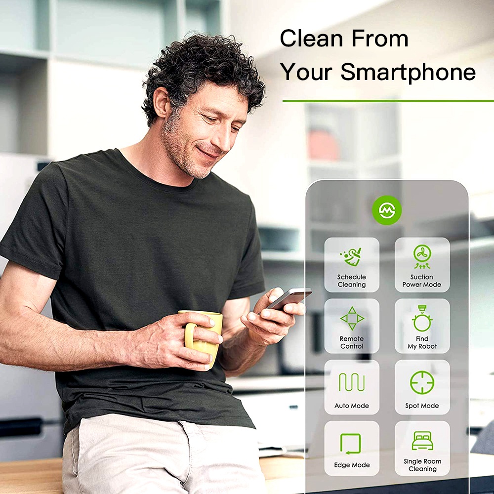 MOOSOO RT30 Smart Robot Vacuum Cleaner - GEEKMAXI.COM