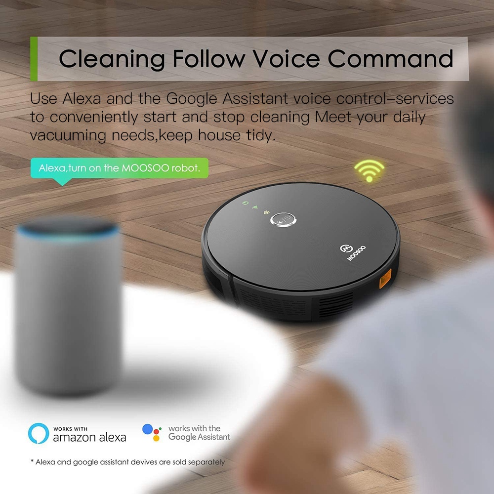 MOOSOO RT30 Smart Robot Vacuum Cleaner - GEEKMAXI.COM