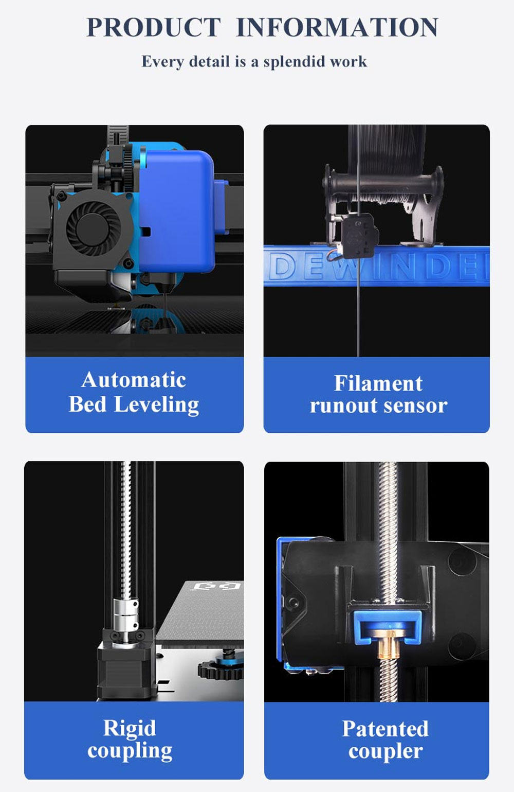 Artillery Sidewinder X2 3D Printer 300*300*400mm 95% Pre-Assembled Dual Z System TFT Touch Screen