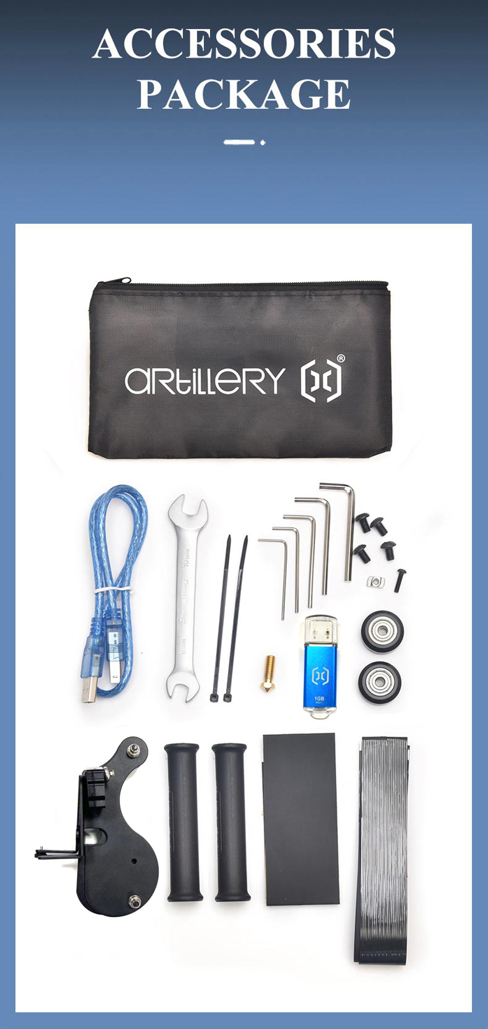 Artillery Sidewinder X2 3D Printer 300*300*400mm 95% Pre-Assembled Dual Z System TFT Touch Screen