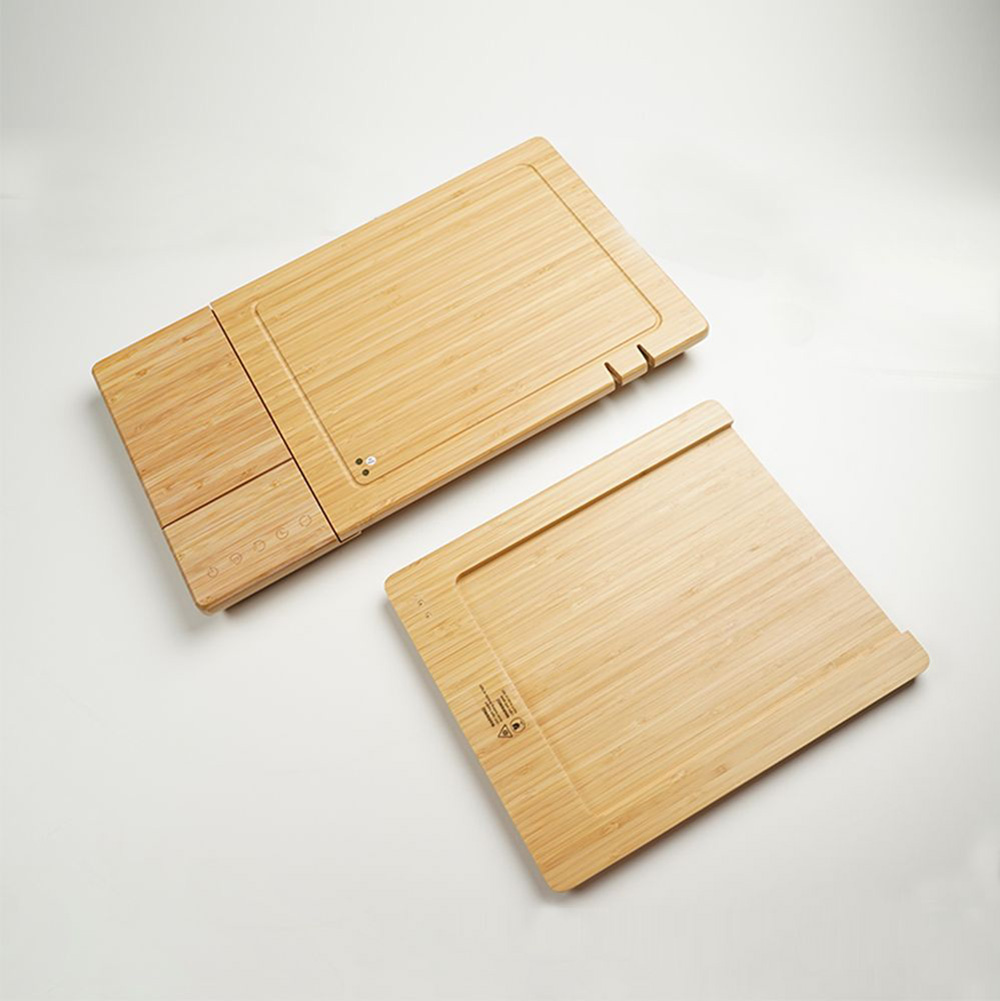 ChopBox Smart Cutting Board Bamboo Chopping Blocks With 10