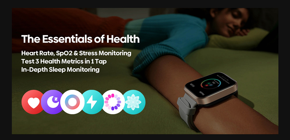 Zeblaze Beyond 3 Plus Smartwatch 1 78'' AMOLED Screen Health Monitoring GPS Positioning Bluetooth Calling 60 Workout Mode