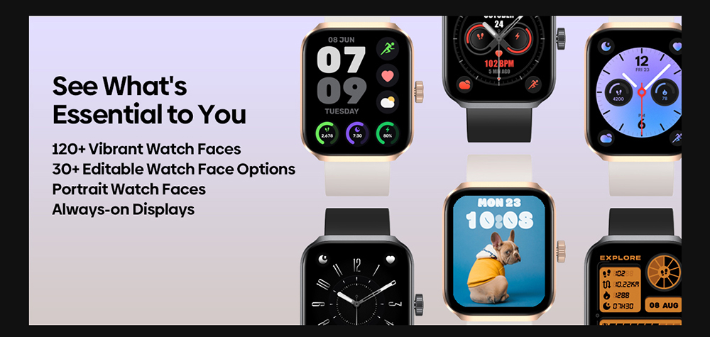 Zeblaze Beyond 3 Plus Smartwatch 1 78'' AMOLED Screen Health Monitoring GPS Positioning Bluetooth Calling 60 Workout Mode