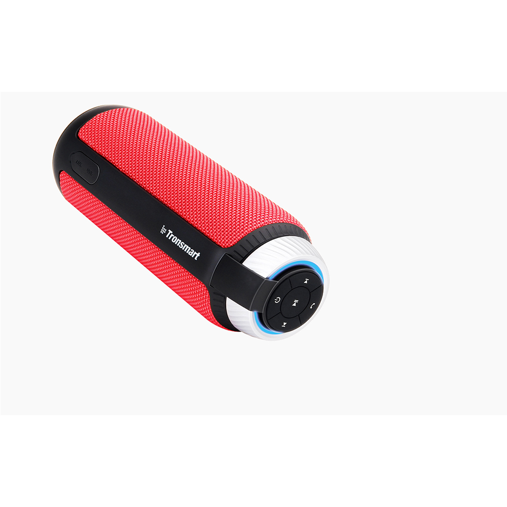 Tronsmart Element T6 25W Portable Bluetooth Speaker with 360 Degree Stereo Sound and Built-in Microphone - Black