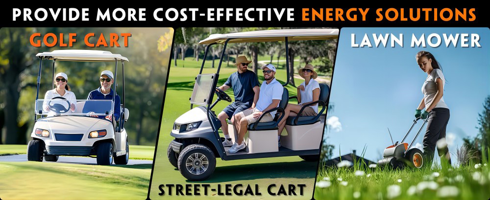 Cloudenergy 48V 51 2V LiFePO4 Battery for Golf Carts