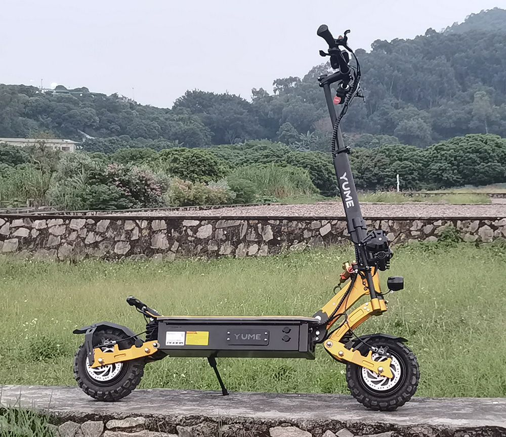 YUME X11 Electric Scooter 3000W*2 Motor 60V 27Ah Battery 11-inch Off-road Fat Tires 80km/h Max Speed 90km Max Range EBS