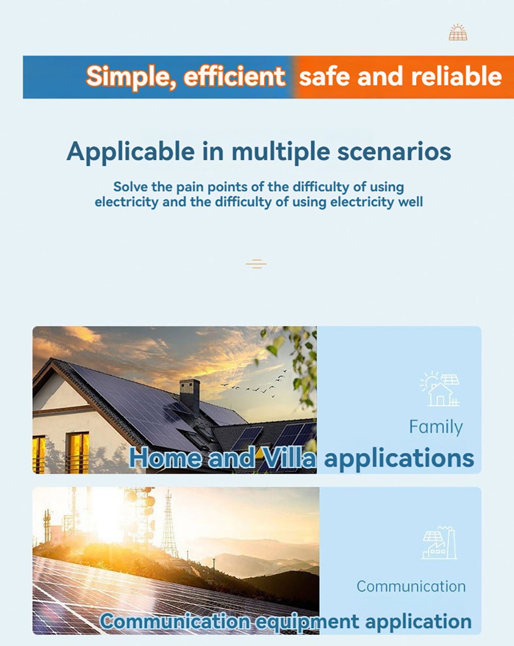 DAXTROMN 6 5KVA Hybrid Solar Inverter  5000W Pure Sine Wave  Max 100A MPPT  Max 500VDC PV Input