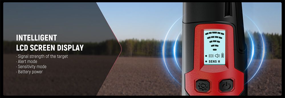 Metal Detector Pinpointer KAIWEETS PREC-POINTER I, 360° Detection, IP68 ...