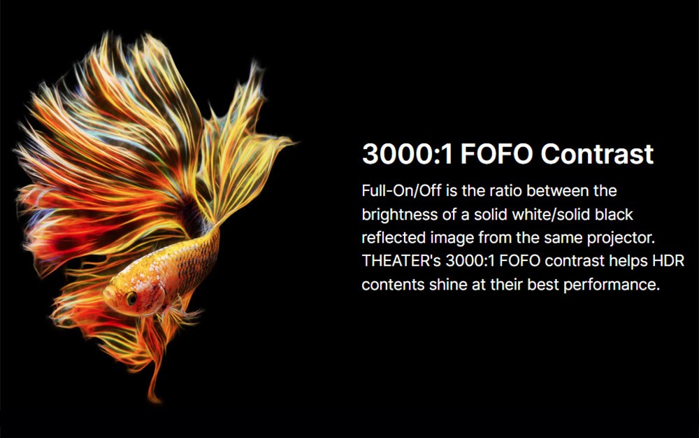 Formovie Theater Ultra Short Throw 4K Laser Projector 1800 ISO Lumens Android TV 11 0 Dolby Vision
