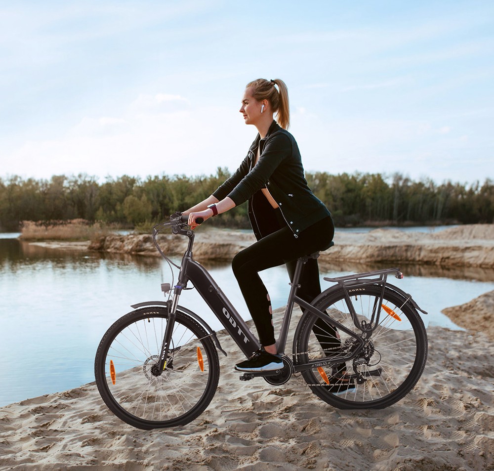 TTGO C7 ZZ-28ST Electric Bike 250W Motor 36V 20Ah Battery 700C*45C Tire 25km/h Max Speed 160-180km Range Hydraulic Disc