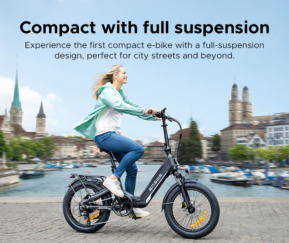 ENGWE L20 3 0 Boost Electric Bike 250W Motor 48V 13 5Ah Battery 20*3 0 inch Tire 135km Max Range Hydraulic Brakes Full Su