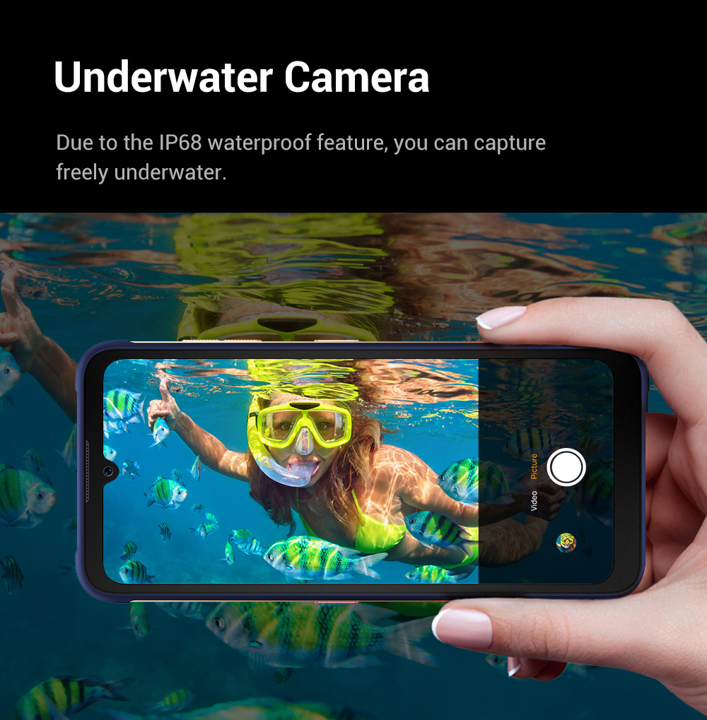 FOSSiBOT F112 Pro 5G Rugged Phone 50MP 5MP Rear Camera 7150mAh Battery 6 88-inch HD Screen 8GB RAM 256GB ROM Android 14