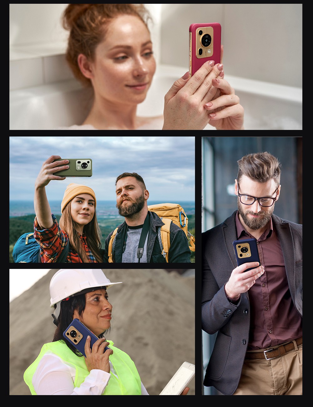 FOSSiBOT F112 Pro 5G Rugged Phone 50MP 5MP Rear Camera 7150mAh Battery 6 88-inch HD Screen 8GB RAM 256GB ROM Android 14