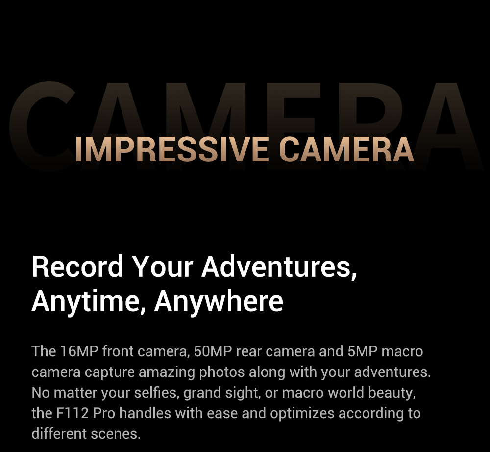 FOSSiBOT F112 Pro 5G Rugged Phone 50MP 5MP Rear Camera 7150mAh Battery 6 88-inch HD Screen 8GB RAM 256GB ROM Android 14