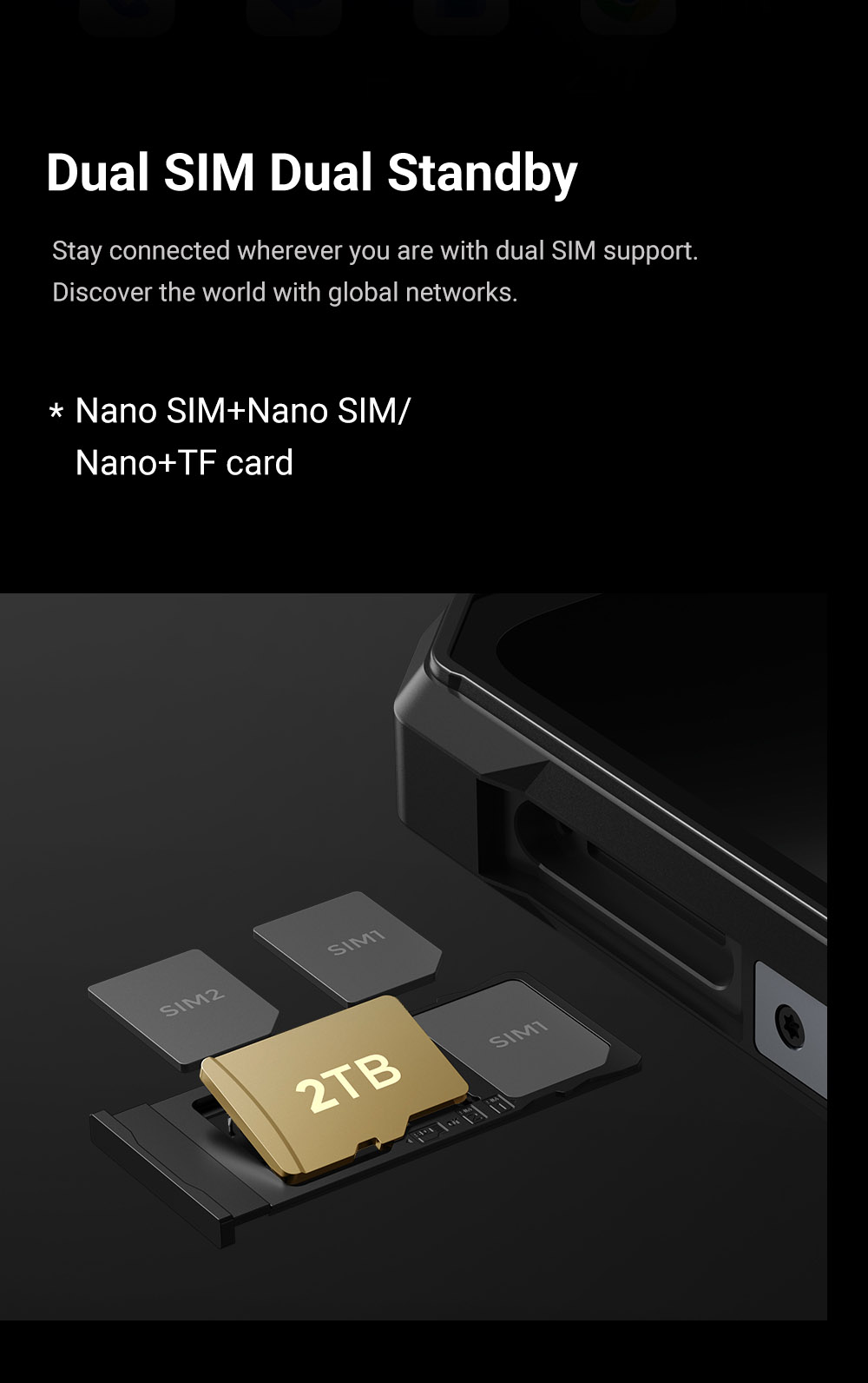 FOSSiBOT F109S Rugged Smartphone Android 15 6 256GB 10600mAh Battery 50MP Camera NFC - EU Plug