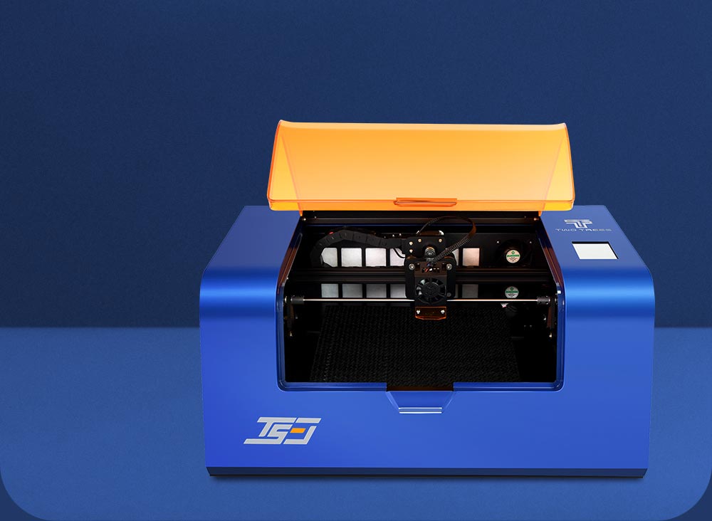 TWO TREES TS3 10W Laser Engraver Cutter LD FAC C with Fume Filtration for Cylindrical Objects Cans 200x300mm