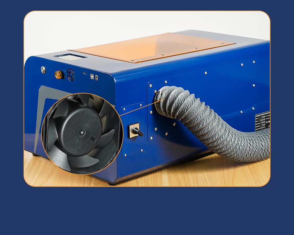 TWO TREES TS3 10W Laser Engraver Cutter LD FAC C with Fume Filtration for Cylindrical Objects Cans 200x300mm
