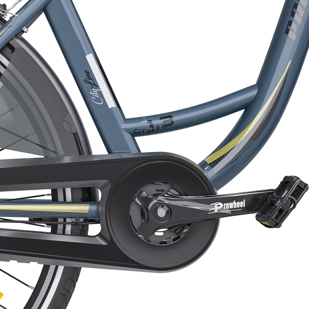 CITY 1 3-18 Electric Bike 250W Motor 37V 14Ah Battery 700*40C Tires 25km/h Max Speed 45km Range Front
