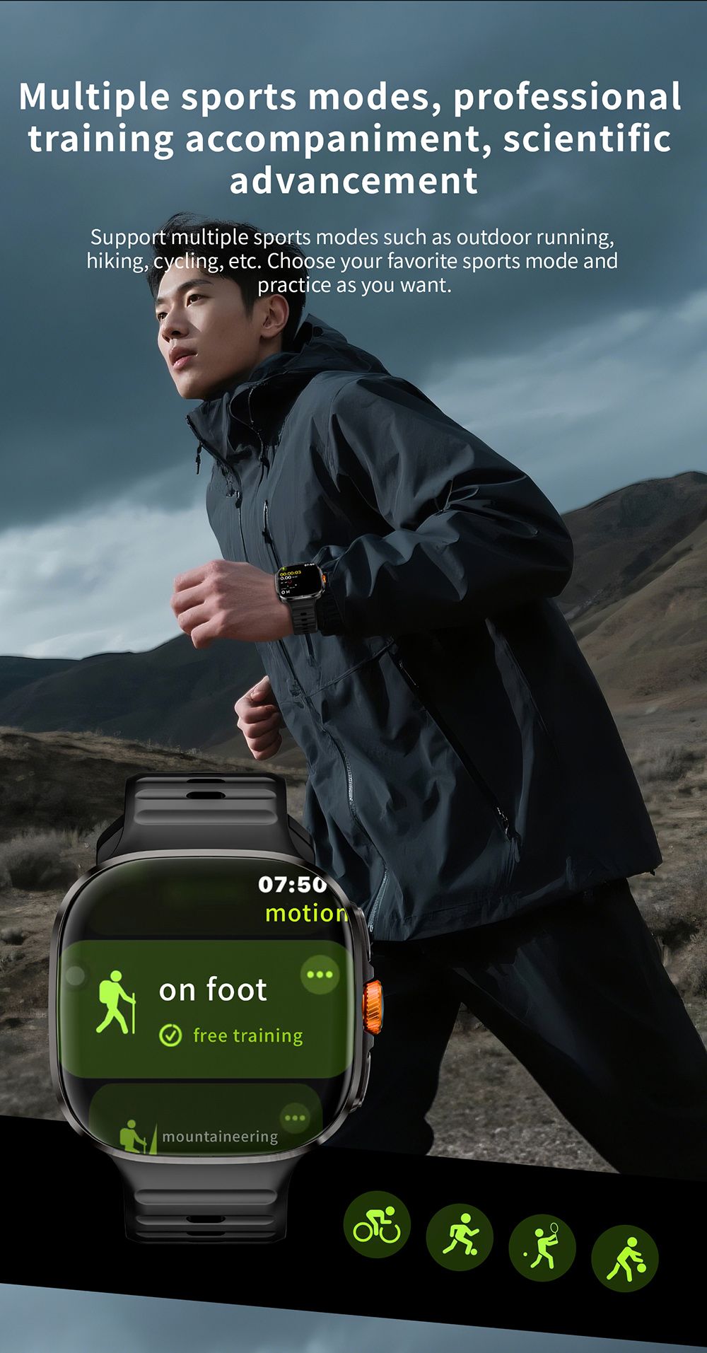 LOKMAT APPLLP 6 MAX Smartwatch 3GB RAM 32GB ROM 2 16 inch AMOLED Screen Supports 4G/5G LTE GPS Positioning