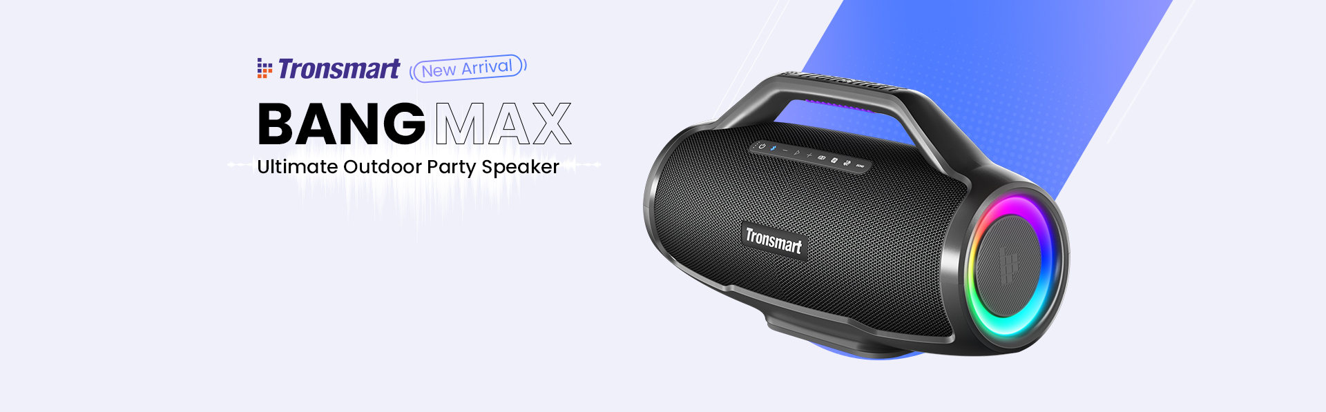 Tronsmart Bang Max Party Speaker: Unleash the Power of 130W Sound and  Ultimate Party Experience